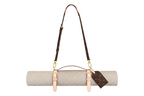 louis vuitton monogram yoga mat|luxury yoga mat designer.